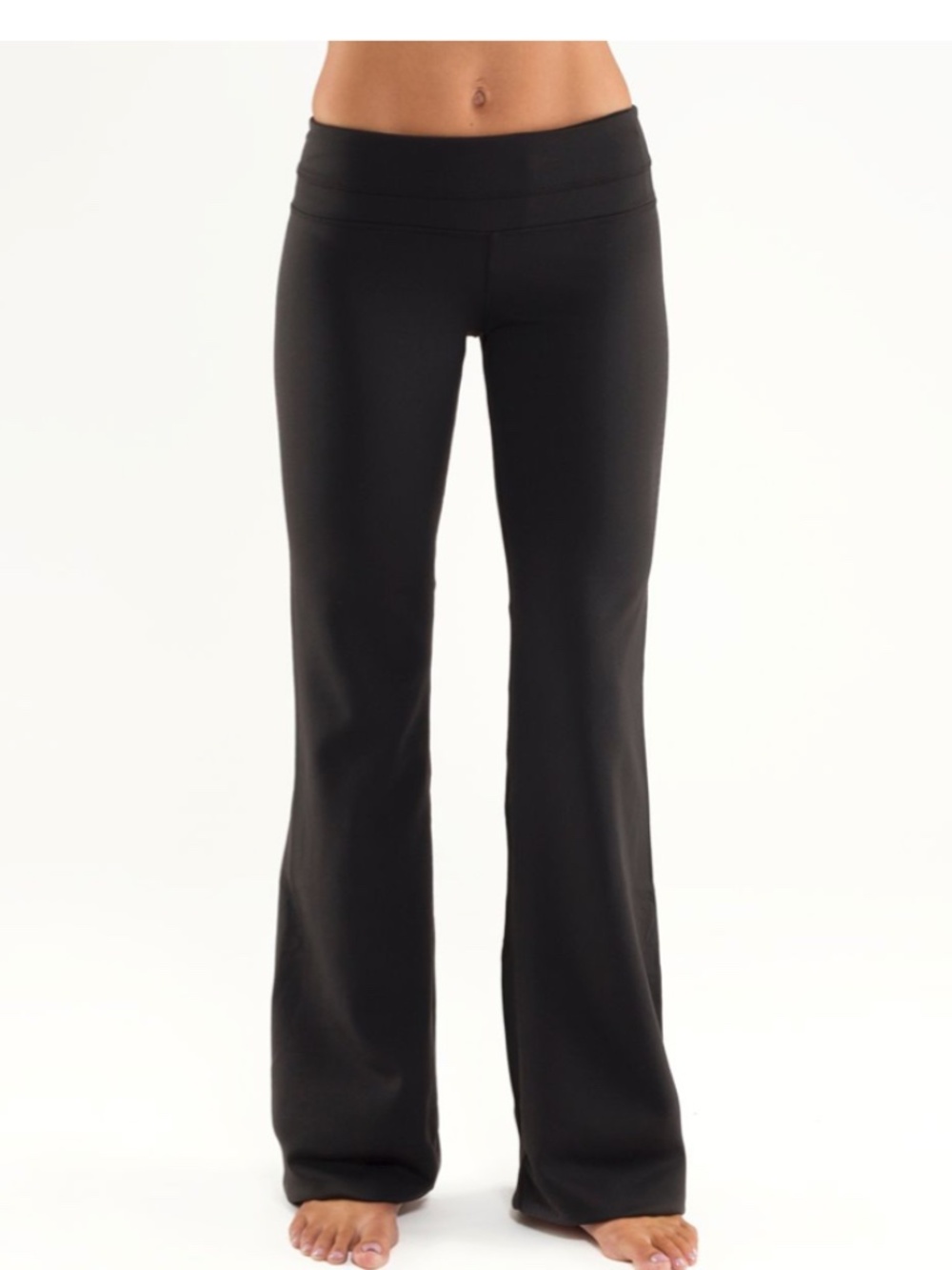 LULULEMON Groove Pant Regular Luon Flare Yoga Pants Black Size 2